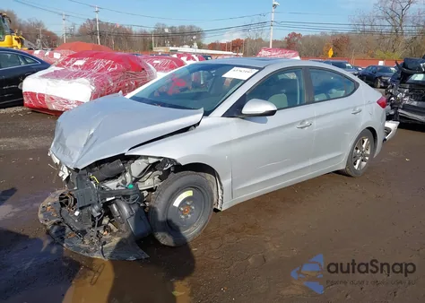 2018 Hyundai Elantra Value Edition из США, поврежденный, VIN 5NPD84LF3JH271351